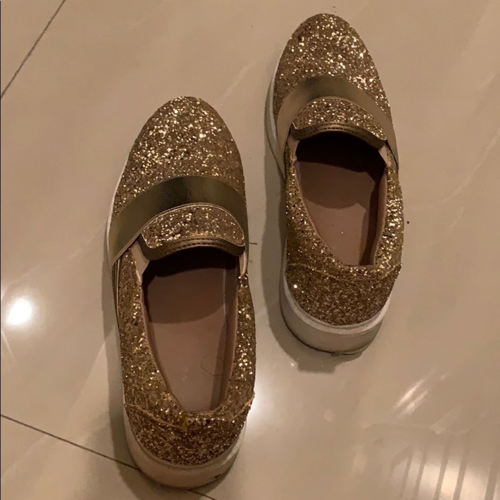 Glitter sneaker shoes